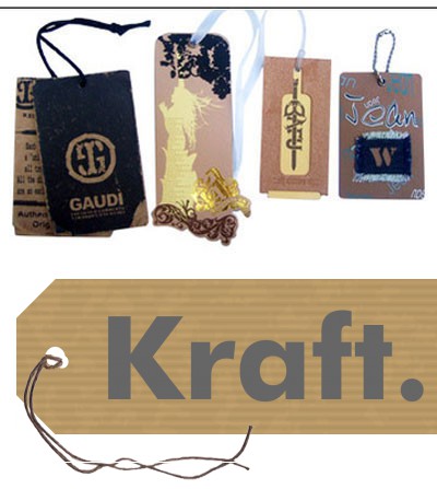 Vlastní Kraft karty | Kraft Hang Tags | Hnědé štítky